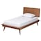 Baxton Studio Melora Mid-Century Modern Walnut Brown Finished Wood and Rattan Twin Size 4-Piece Bedroom Set 241-11178-11179-11298-11299-11300-ZORO - alternate 10
